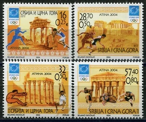 085 SERBIA and MONTENEGRO 2004 - Olympic Games Athena - MNH(**) Set - Picture 1 of 2