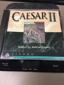 Vintage CAESAR 2 II Build A City An Empire By SIERRA Case And Cd Cover Clean - Picture 1 of 3