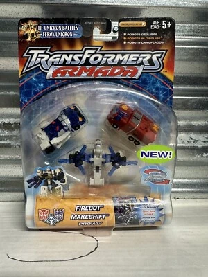 Transformers Armada Emergency Mini-Con Team Firebot Prowl Makeshift Unicron Card - Image 1 of 4