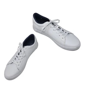 Sneakers basse Tommy Hilfiger uomo bianche da ginnastica memory foam Tmribby taglia 10,5 - Foto 1 di 13