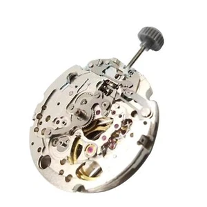 21 Jewels Silver Plated Automatic Mechanical Watch Movement for Miyota 82S5 - Picture 1 of 8