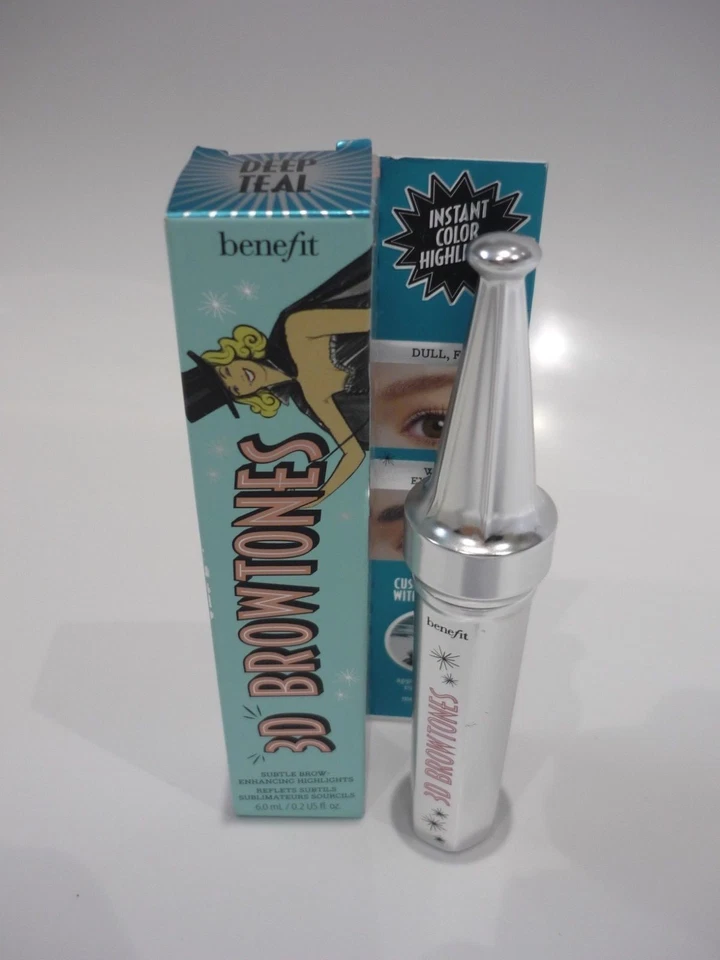 Benefit 3D Browtones Subtle Brow Color Highlights Deep Teal 6ml NEW & Genuine - Image 1 of 1