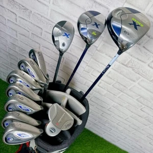 Juego de palos de golf Callaway 1W 3W 3H 5-9i Pw Sw PT 11 piezas diestro grafito regular para hombres - Imagen 1 de 8