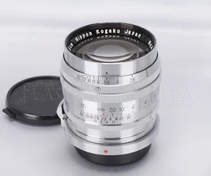 * CLA'd * Nikon S Nikkor 85 mm f2 para telémetro cromado plateado SP S2 S3 #024418 - Imagen 1 de 11