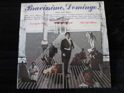 Placido Domingo Bravissimo Domingo Arias and Duets 1982 RCA CRL2-4199 2LP Vinyl Foto 1 de 4