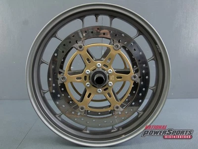 2008 - 2015 GENUINE APRILIA MANA 850 FRONT WHEEL w/ BRAKE ROTORS Foto 1 de 4