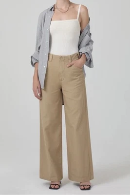 Citizens of Humanity Paloma Utility Trouser Khaki Classic. MSRP $248. Size 31 - Image 1 of 4