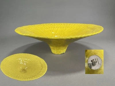 Ancien vase à fleurs japonais Ikebana Ikenobo vase céramique outils Ikebana - Photo 1/4