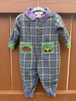 Vintage Gymboree Car Romper Baby Boy No Tag Size Should Fit 12-18 Months - Image 1 of 4