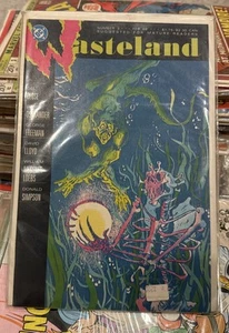 Vintage 1988 DC Comics Wasteland Book Series Issue 3 - Bag & Board - Picture 1 of 7
