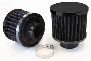 Aeroflow AF2271-1390 1-1/4" Universal Clamp On Filter 3" O.D 2-1/2" H Black Top - Picture 1 of 4
