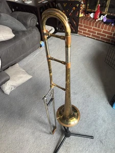 *Vintage* Getzen Super Deluxe Tone Balanced Trombone (1950's) - Picture 1 of 9