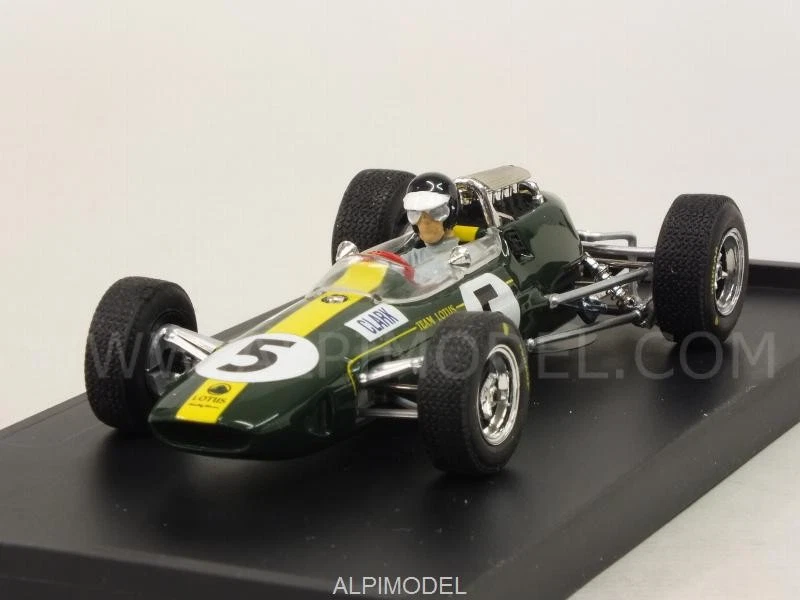 Lotus 33 Winner British GP 1965 Jim Clark with driver/con pil 1:43 BRUMM R590-CH - Immagine 1 di 1