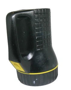 Garrity 6V Lantern Flashlight - Black & Yellow - Tested & Working - Picture 1 of 6