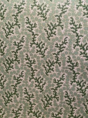 33YD JEAN MONRO, UK ‘Coralie’ Green Wallpaper  $1782 Retail - Image 1 of 4