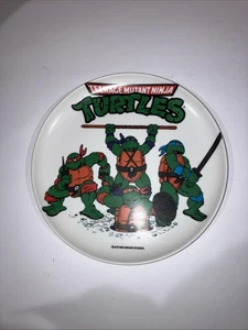 VTG Mirage Studios 1989 Teenage Mutant Ninja Turtles 8” Plate NEW - Picture 1 of 4