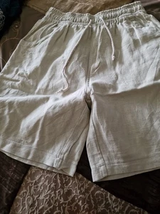 VINTAGE Kurze Damenhose 100% Leinen - Bild 1 von 7