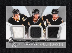 2012 SP Game Used Edition Authentic Fabrics Fives Mario Lemieux Jaromir Jagr HOF - Picture 1 of 3