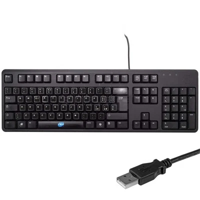 TASTIERA DELL KB212-B 04GK5K LAYOUT  ITALIANO QWERTY USB CON FILO CABLATA PC - Immagine 1 di 4