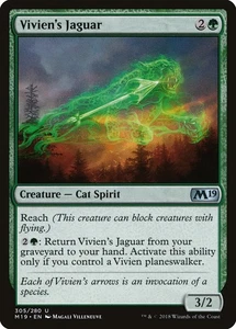 4x Vivien's Jaguar - NM - Core Set 2019-2021 - SPARROW MAGIC - Picture 1 of 1