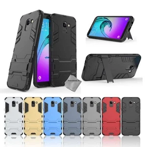 Housse etui coque rigide anti choc pour Samsung Galaxy J6 (2018) + verre trempe - Photo 1 sur 3