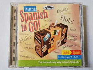 Pulitzer Spanish To Go - CD Language Software Disc For Windows 3.1 95  - Picture 1 of 2