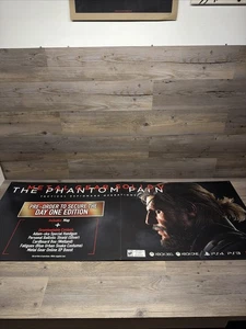 Metal Gear Solid V: The Phantom Pain GameStop Display Promo Schild Poster - Bild 1 von 13