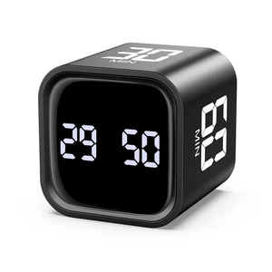Digital Timer Rotating Timer Cube Timer Kitchen Timer Study Timer Learnin_ - Picture 1 of 9