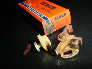 Vintage Echlin CS 1805 CONTACTS SET Ignition Points Outboard Motor Other Engine - Picture 1 of 4
