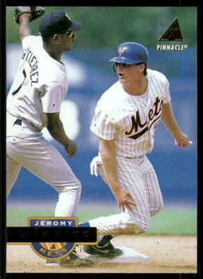 1994 Pinnacle #395 Jeromy Burnitz - Image 1 of 2