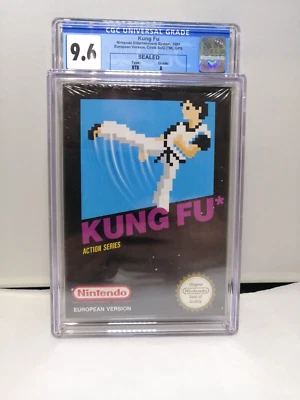 Kung Fu Nintendo NES Sealed CGC Graded 9.6 NM+ / MINT / MINT CGC  WATA 9.8??? - Image 1 of 4