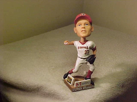 Harrisburg Senators STEPHEN STRASBURG BOBBLEHEAD Cover