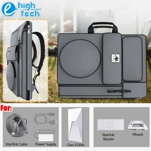 Bolsa de viaje para Starlink Gen 3 y accesorios viaje a prueba de golpes suave almohadilla mochila - Imagen 1 de 9