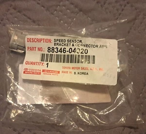 Speed Sensor Bracket Assembly Compressor Genuine Toyota Parts # 88346-04020 - Picture 1 of 2