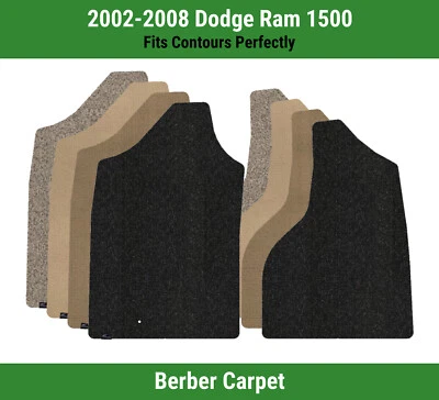 Tapetes carpetes Lloyd Berber primeira fila para 2002-2008 Dodge Ram 1500  - Imagem 1 de 4