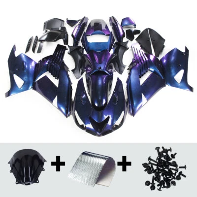 Kit de carenados de inyección para carrocería de plástico ABS Kawasaki Ninja ZX14R 2006-2011 Foto 1 de 4