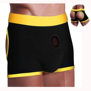 Trans FTM Boxer Packslips O-Ring Riemen-On-Packer-Geschirr-Unterwäsche-Höschen - Bild 1 von 15