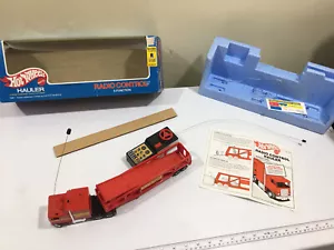 Super Rare 1981 Hot Wheels R/C Remote Hauler Semi Truck Mattel #5051 WORKS BOX - Picture 1 of 12