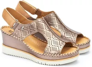 Sandalias de cuña PIKOLINOS de cuero Aguadulce para mujer - Imagen 1 de 6