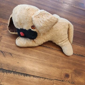 Vintage Gund Creation Laying Puppy Dog sani-foam 1950s mcm - Picture 1 of 9