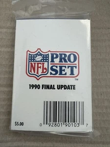 1990 Pro Set NFL Football Final Update Sealed Set Emmitt Smith Rookie Card - Picture 1 of 2