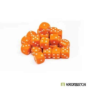 DADOS DE BATALLA KROMLECH 25 NARANJA 12MM - Imagen 1 de 6