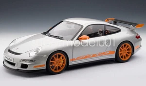 for AUTOART for Porsche for 911 (997) for GT3 for RS Silver 1:12 Model - Picture 1 of 11