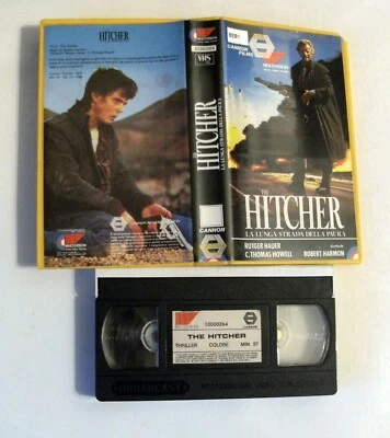 VHS THE HITCHER LA LUNGA STRADA DELLA PAURA (1986) R. HAUER -MULTIVISION -EX NOL - Immagine 1 di 4