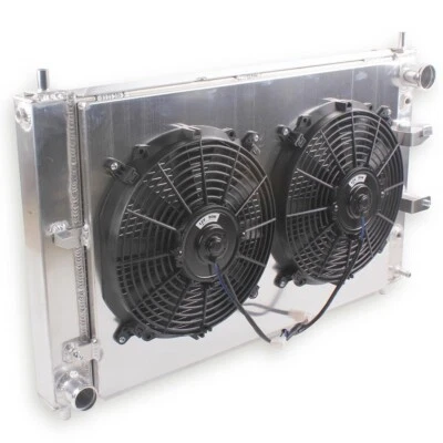 Ventilador de cobertura de radiador 3 fileiras para 1997-2004 2003 2002 2001 2000 Ford Mustang 4.6L V8 - Imagem 1 de 4