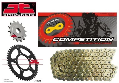 FITS Zontes 125 U ABS 2021-2023 Gold GTR Heavy Duty Chain and Sprocket Set - Image 1 of 4