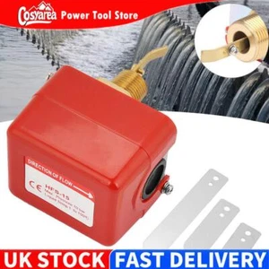 Flow Switch 1/2 Water/Flow Switch Flow Switch Connection SPDT Contacts Red UK 1x - Picture 1 of 11