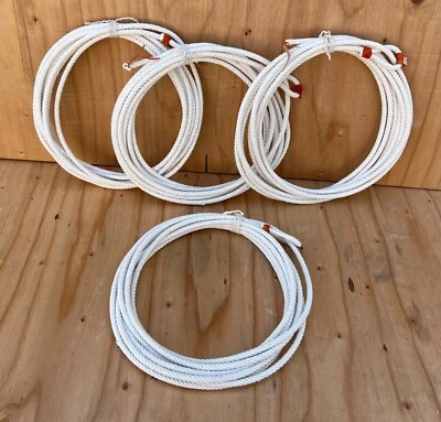 CUERDA DE VAQUERO LARIAT RANCH LAZO PARA NIÑOS OCCIDENTALES DE 27 PIES. CUERDA PARA NIÑOS RODEO PRINCIPIANTE Foto 1 de 2