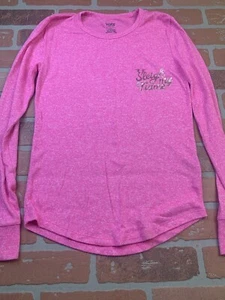 Pink Victoria's Secret Shirt Adult Womens Size XSmall Sleigh My Name Sleep Shirt - Picture 1 of 10