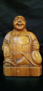 Original Hand Carved Buddha Sculpture by Original Artist - Picture 1 of 11